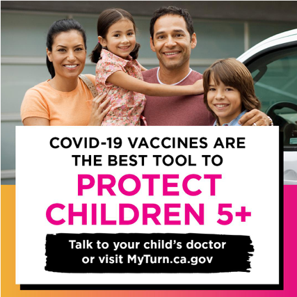 COVID-19 Vaccinations Approved, Children 5-11 years old