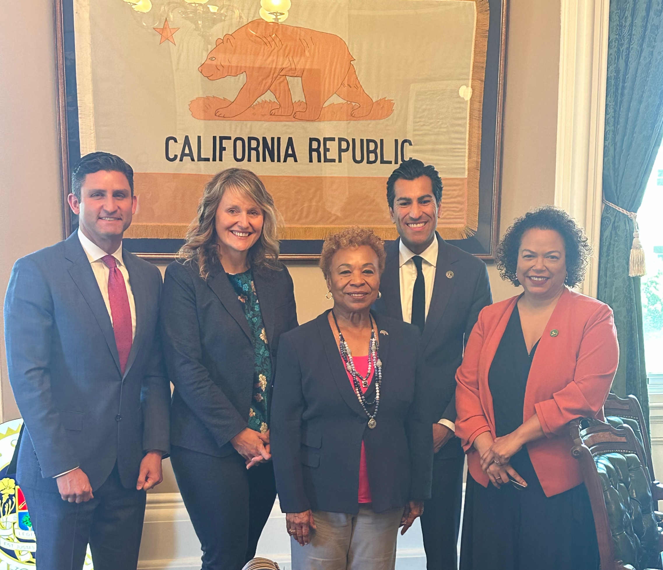 AD18 Photo welcoming Mayor Lee to the State Capitol