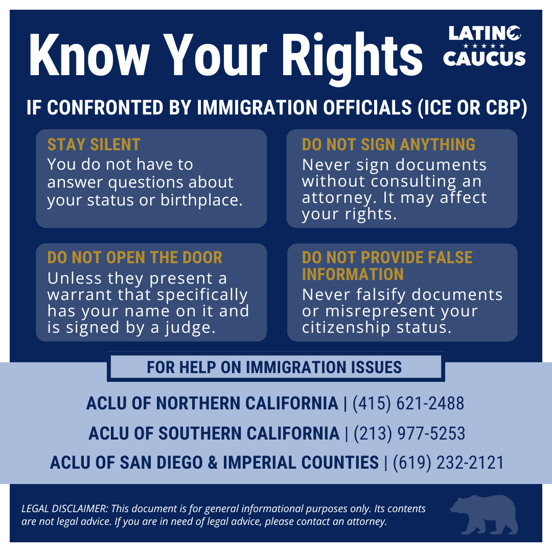 Asm. Bonta KYR Graphic Latino Caucus