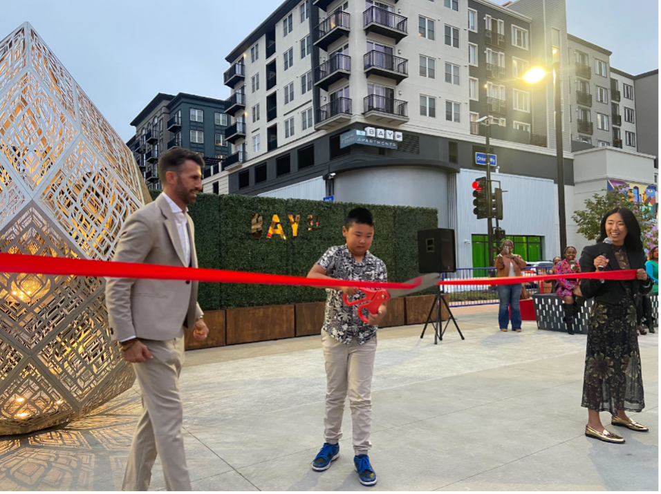 Photo of South Bay Street Ribbon-Cutting Ceremony in Emeryville