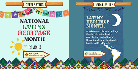 Latinx Heritage Month events