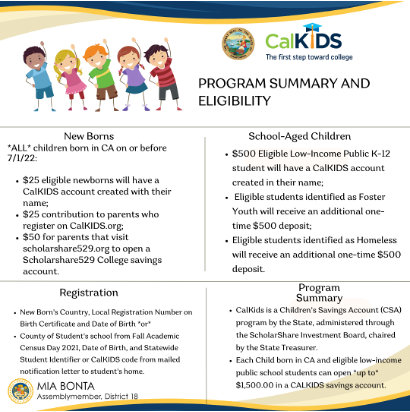 AD18 CalKIDS Awards