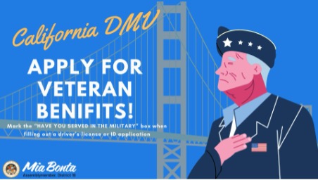 DMV Veteran Benefits Graphic