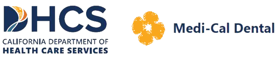 HCS and Medi-Cal Dental Logos