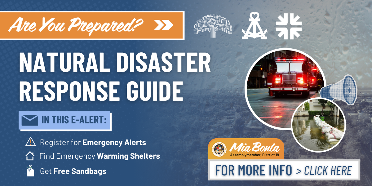 Asm. Bonta Natural Disaster Response Guide Banner Graphic