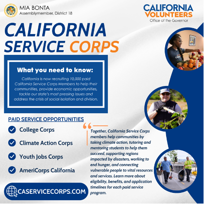 California Service Corps Logo