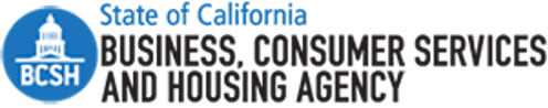 Business Consumer Services and Housing Agency Logo
