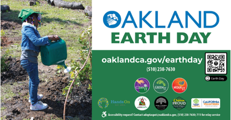 City Oakland Earth Day Interactive Event Map