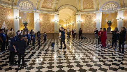 Bay Area Music Project Performance in Rotunda