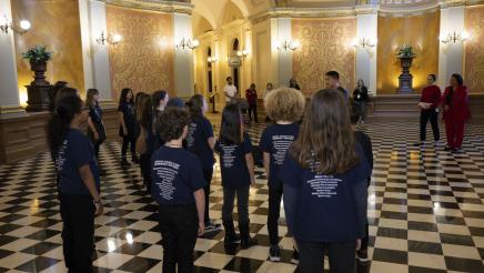 Bay Area Music Project Performance in Rotunda