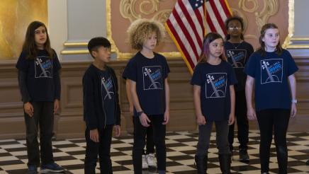 Bay Area Music Project Performance in Rotunda