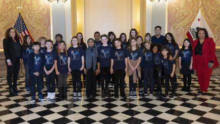Bonta and Bay Area Music Project Group Photo - Rotunda