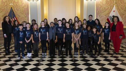 Bonta and Bay Area Music Project Group Photo - Rotunda