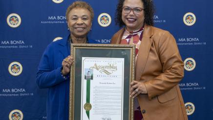 Barbara Lee with Bonta AD18 District Awards
