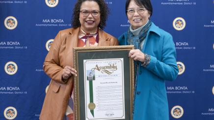 Samuel Merritt University with Bonta AD18 District Awards