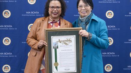 Samuel Merritt University with Bonta AD18 District Awards