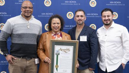 The Ahimsa Collective with Bonta AD18 District Awards