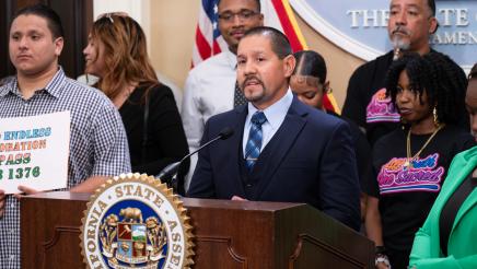 Guest speaker for Youth Justice Press Conference