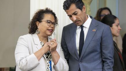 Asm. Bonta and Speaker Robert Rivas 7/3/25.
