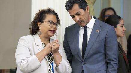 Asm. Bonta and Speaker Robert Rivas 7/3/25.